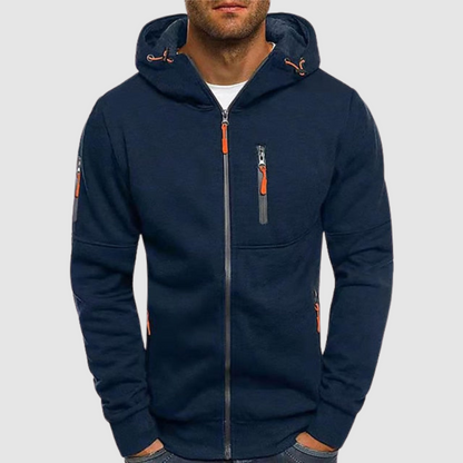 Wesley | Ontspannen Zip-Up Hoodie