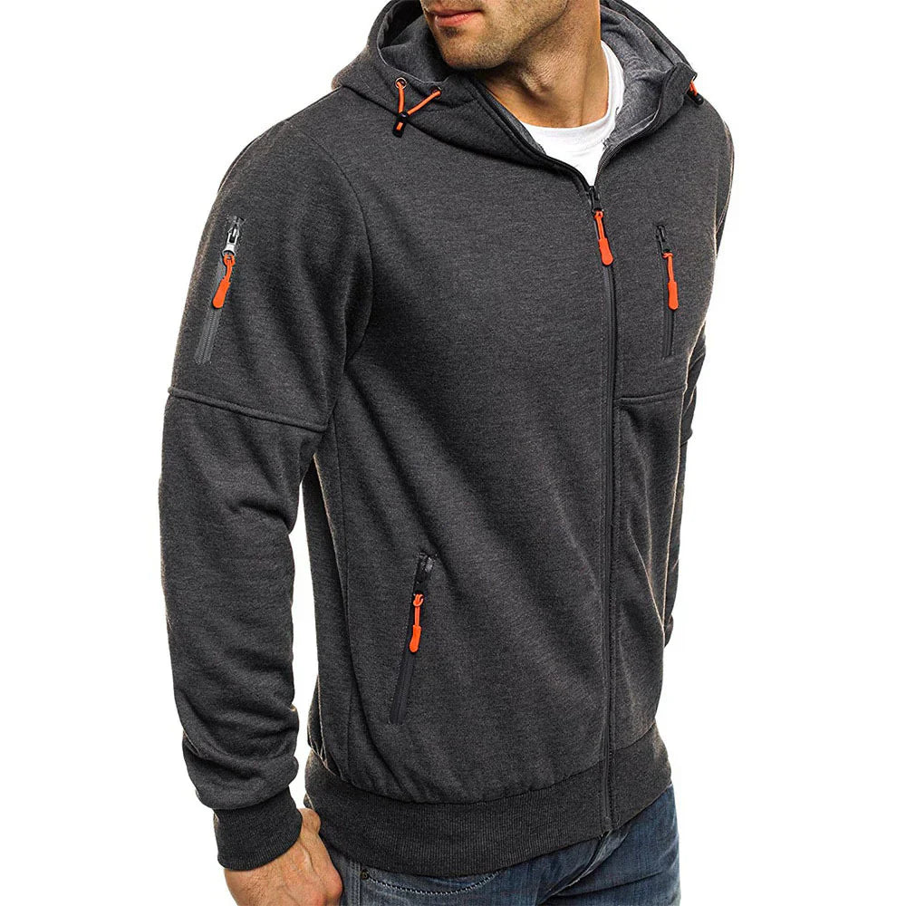 Wesley | Ontspannen Zip-Up Hoodie