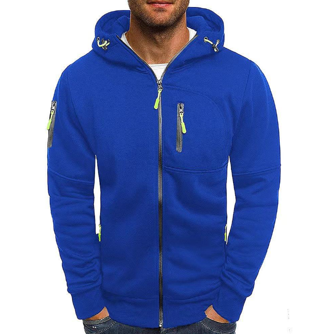 Wesley | Ontspannen Zip-Up Hoodie