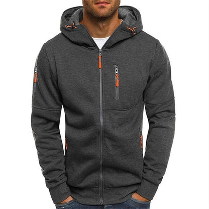 Wesley | Ontspannen Zip-Up Hoodie