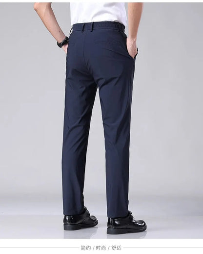 DOLCE PANTALON - DONKERBLAUW