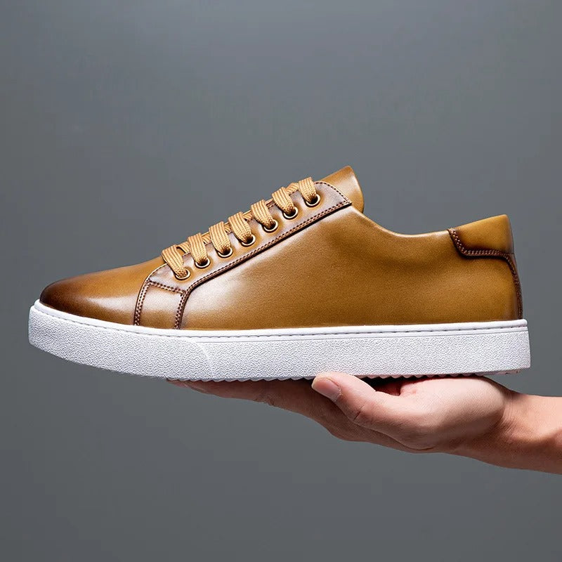 Franco - Leren herensneaker