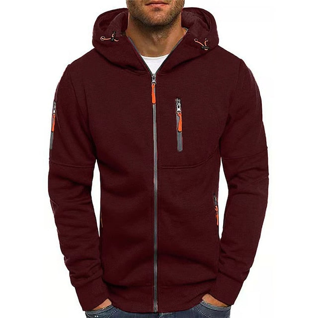 Wesley | Ontspannen Zip-Up Hoodie